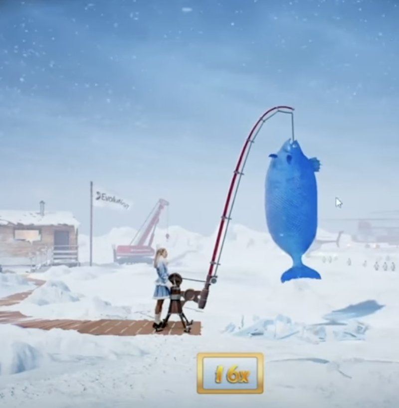 Germany - ice fishing online game